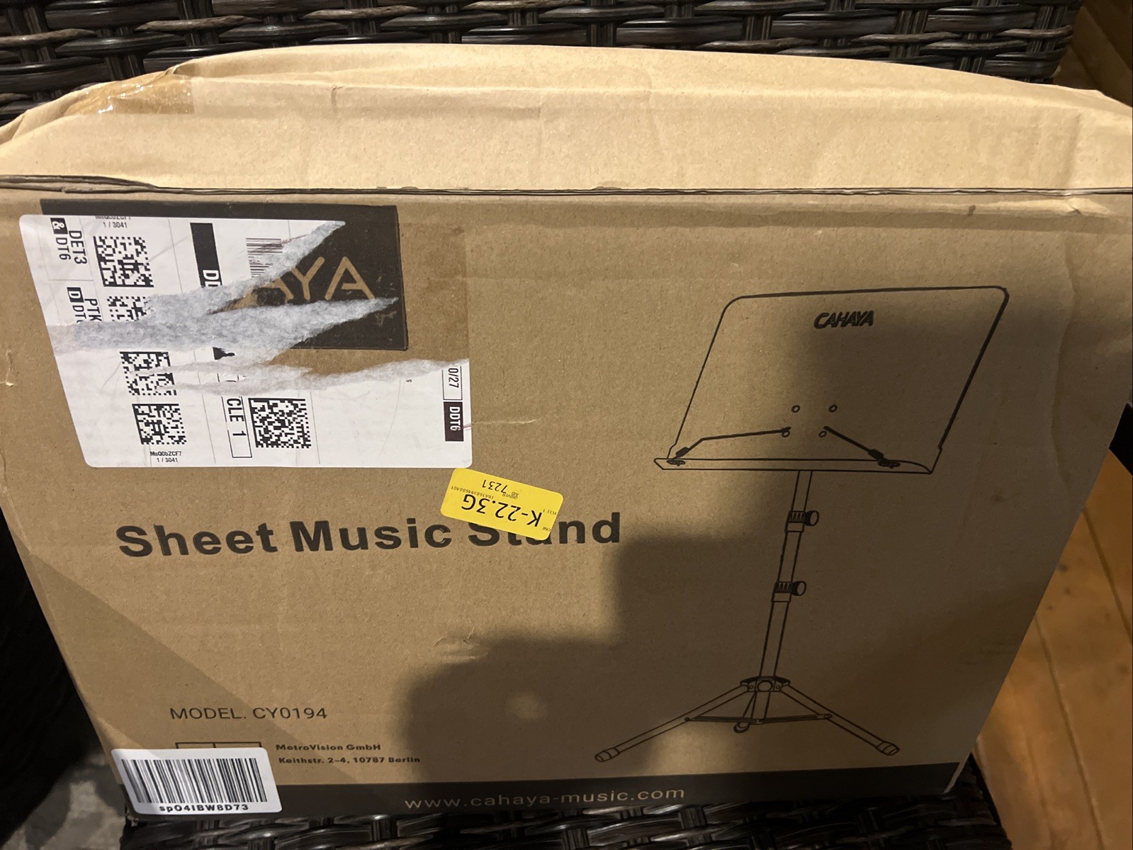 CY0194 Cagayan Music Sheet Music Stand New