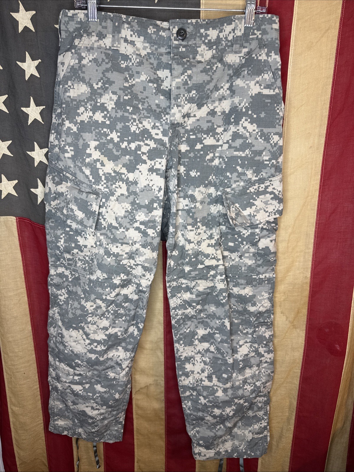 Small Short - Army Combat Pants ACU Digital Camo USGI 5647