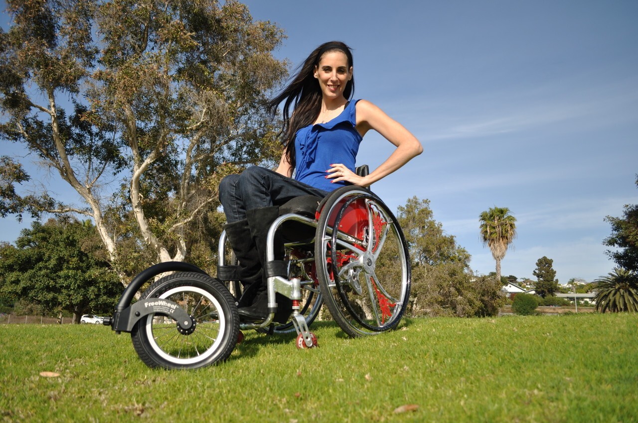 Freewheel Wheelchair Attachment