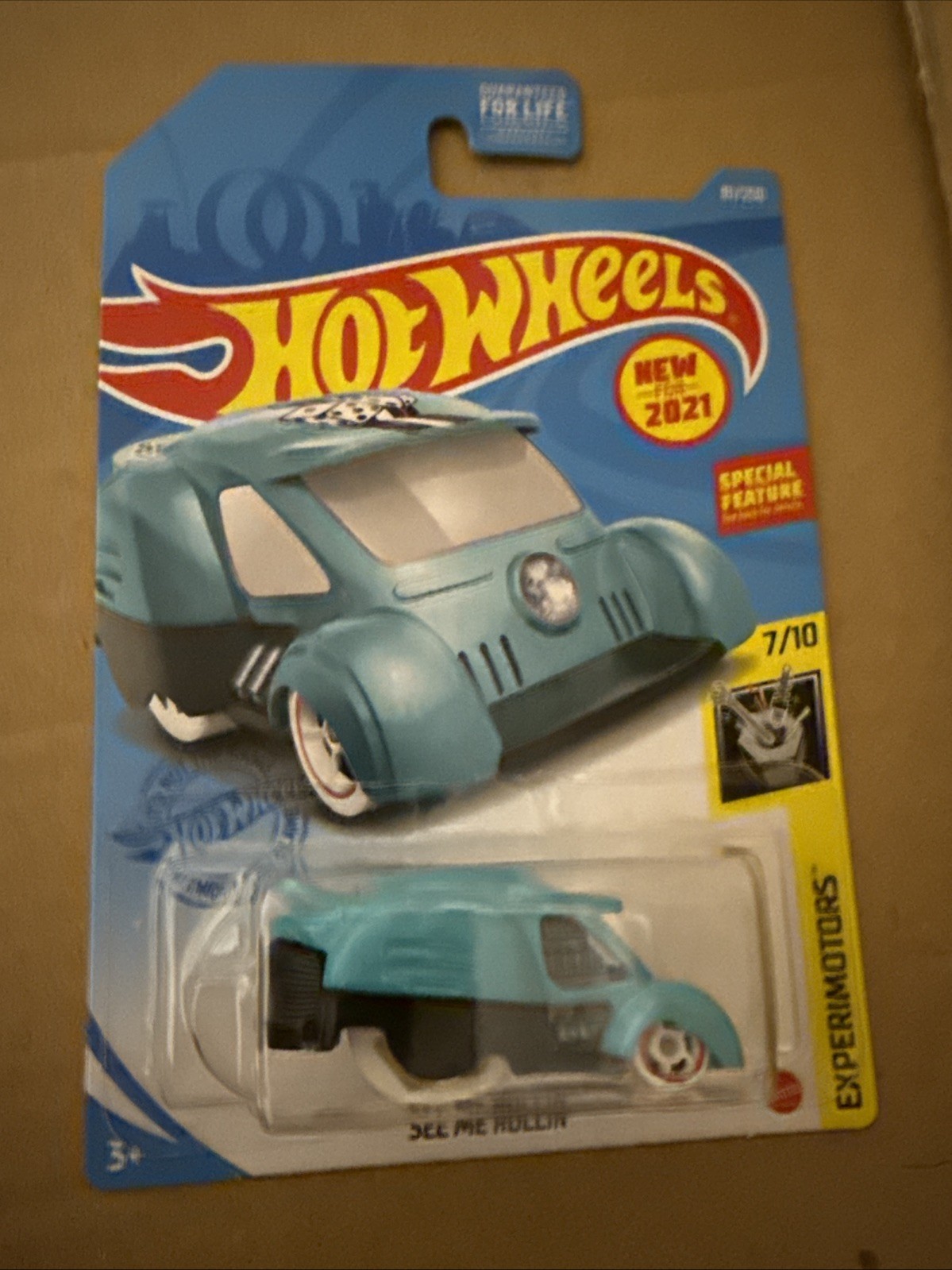 1 2021 Hot Wheels Experimotors Blue See Me Rollin’
