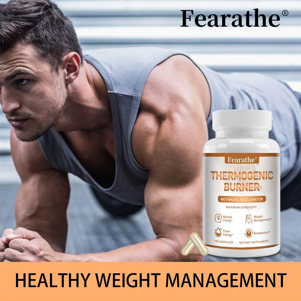 Thermogenic Burner Weight Loss Metabolism, Appetite Suppressant, Energy-120 caps