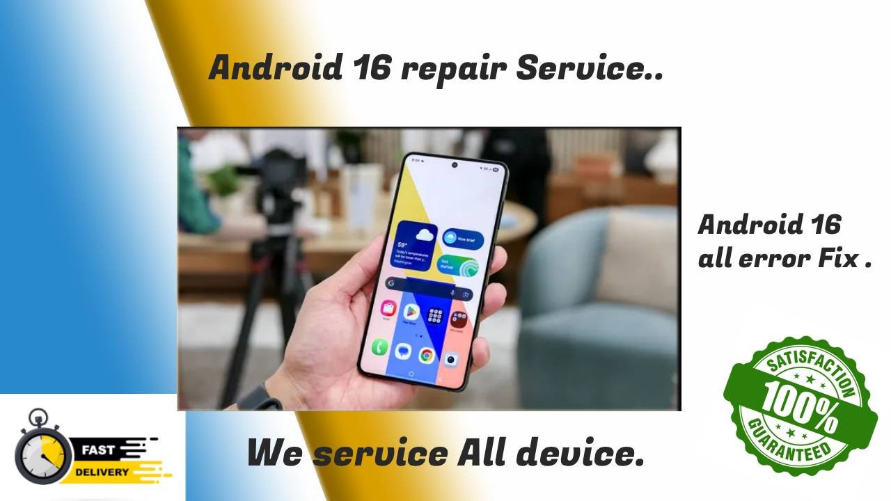 Samsung Android 16 (F.R.P) repair service