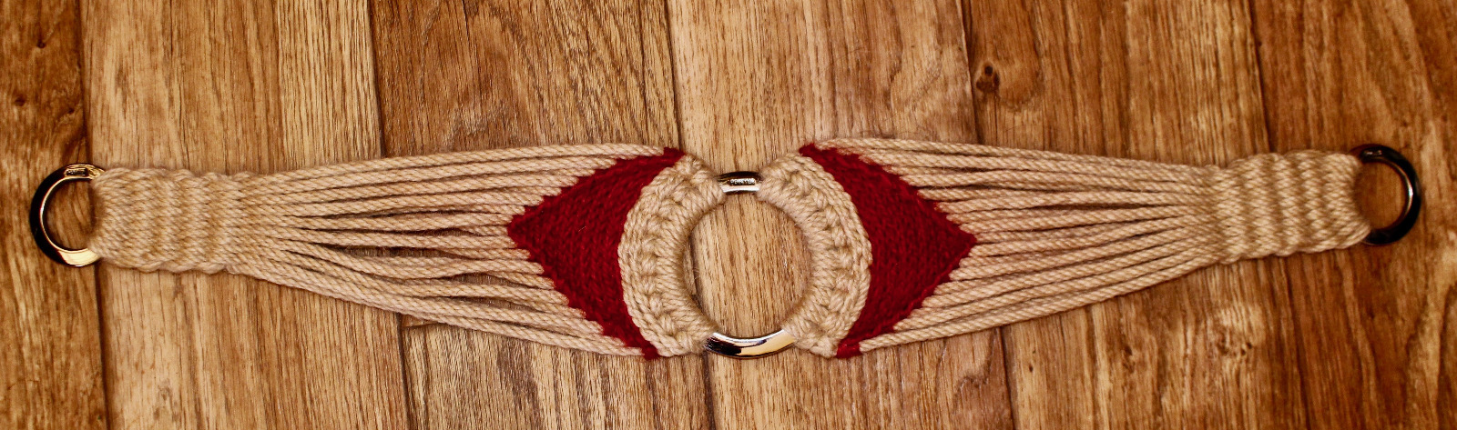 Breast Collar ~ Custom ~ Handmade, 100% Mohair