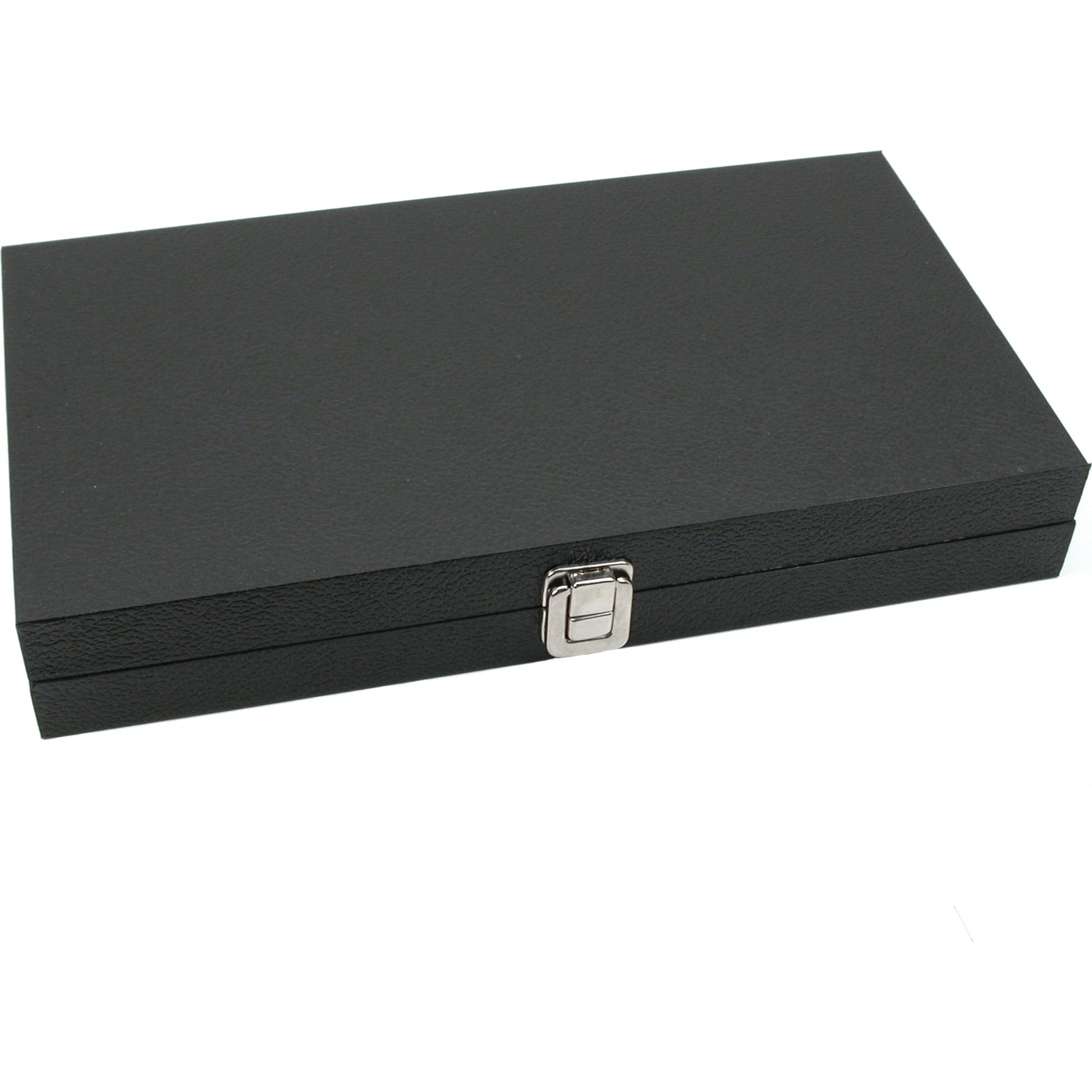 Travel Case & 50 Slot Insert Black 14 1/8" 2Pcs