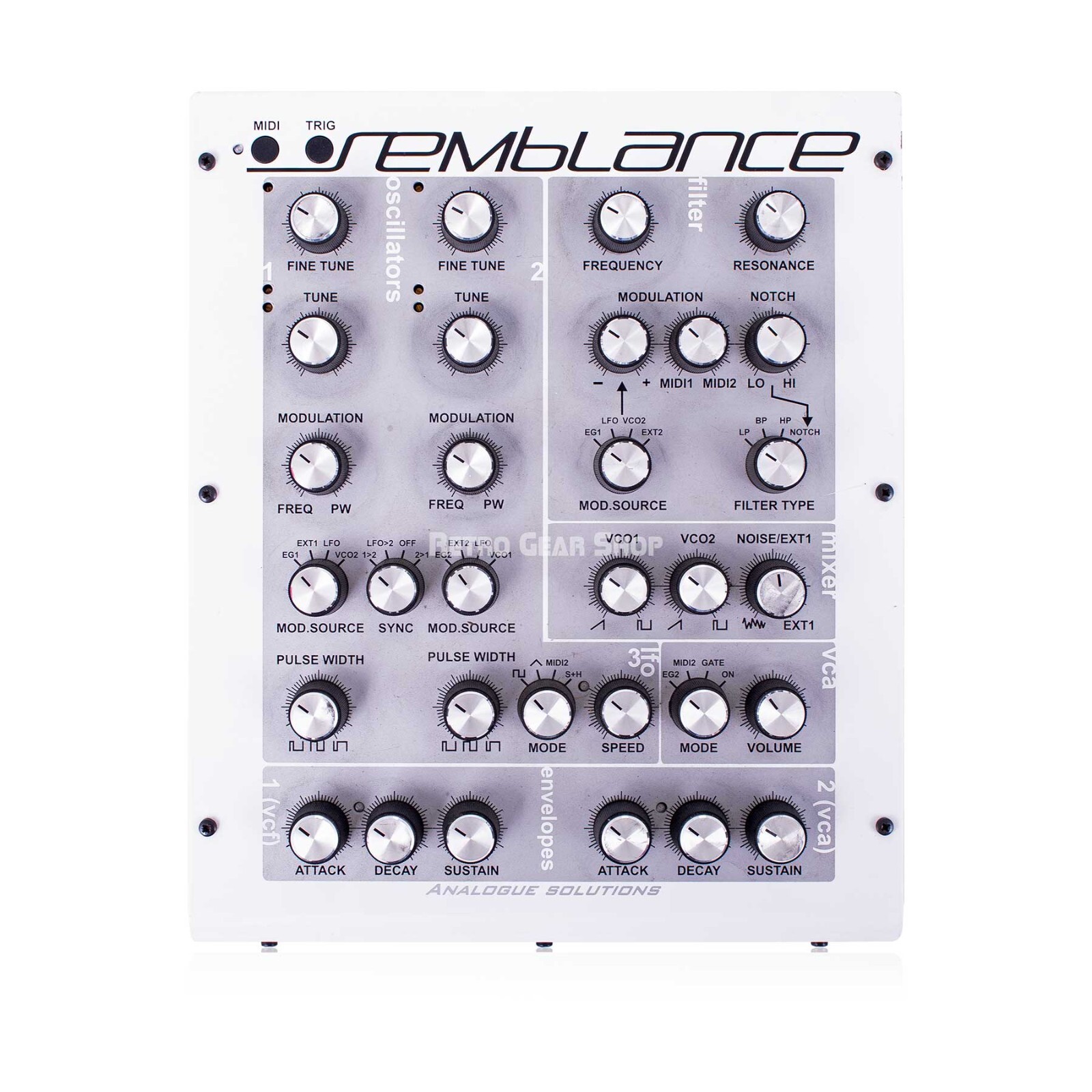 Analogue Solutions Semblance Synth Analog Synthesizer