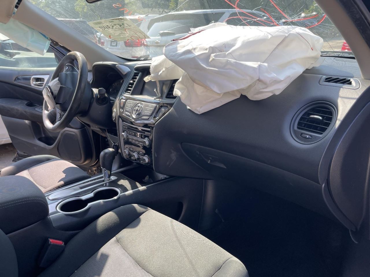 Sun Visor Left Driver Without Illumination Fits 13-18 PATHFINDER 965334