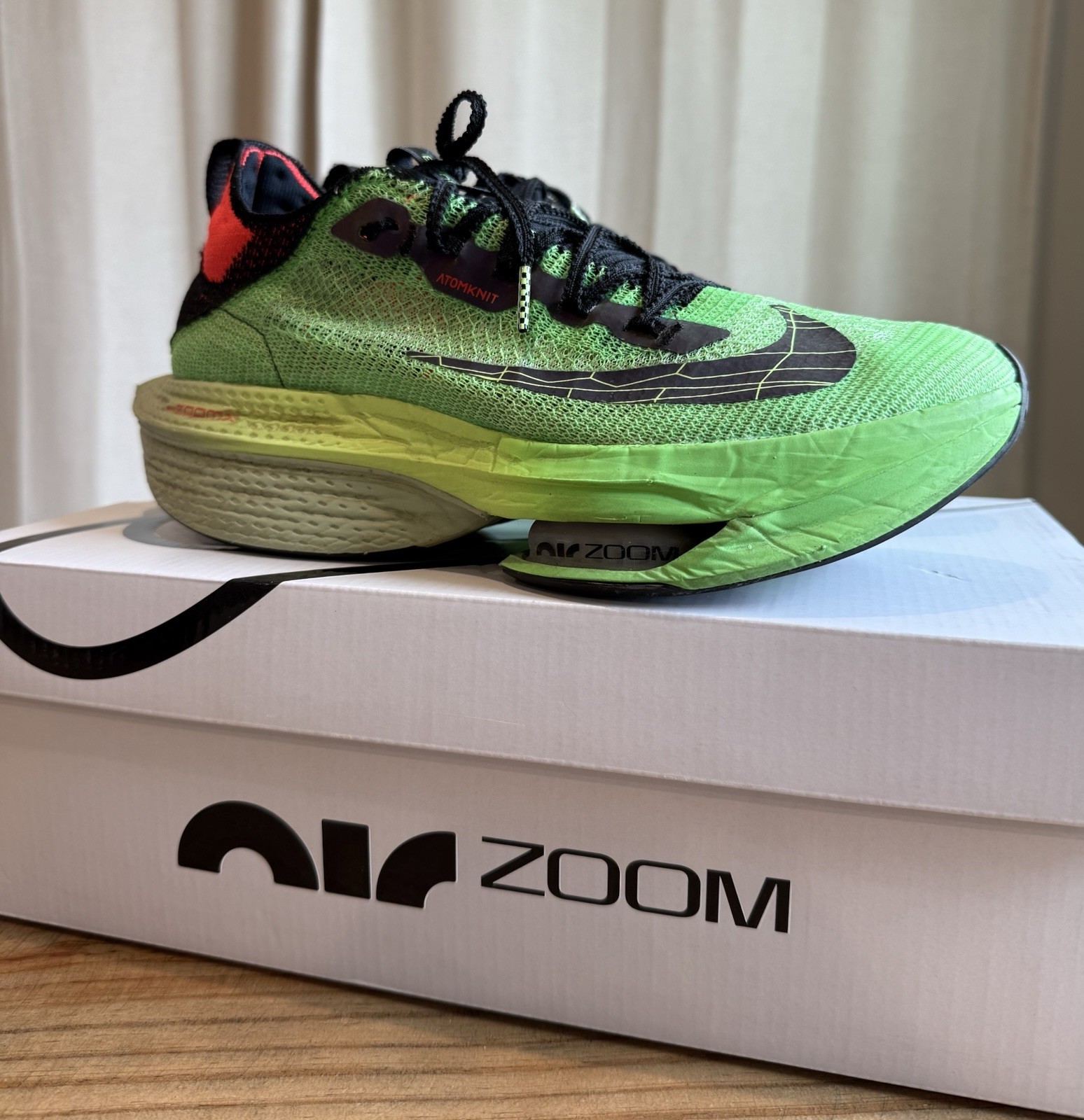 Nike Air Zoom Alphafly NEXT% 2 Scream Green Men's Size 10