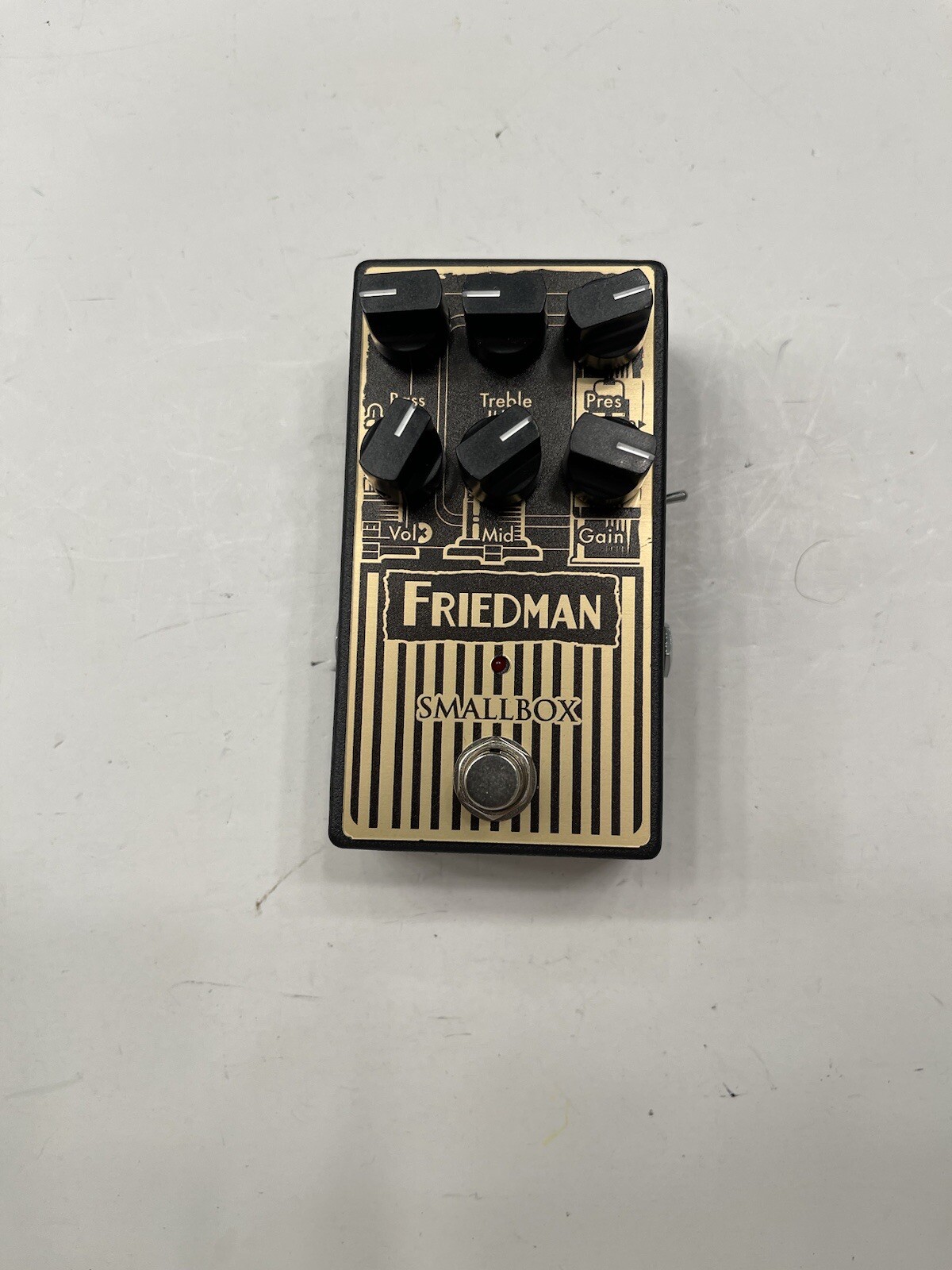 Friedman Smallbox Overdrive Distortion Small Box Guitar Effect Pedal
