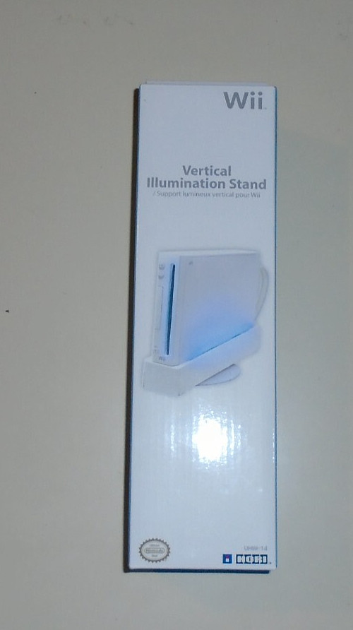 Hori Illumination Stand for Nintendo Wii system Light Up Dock BRAND NEW SEALED