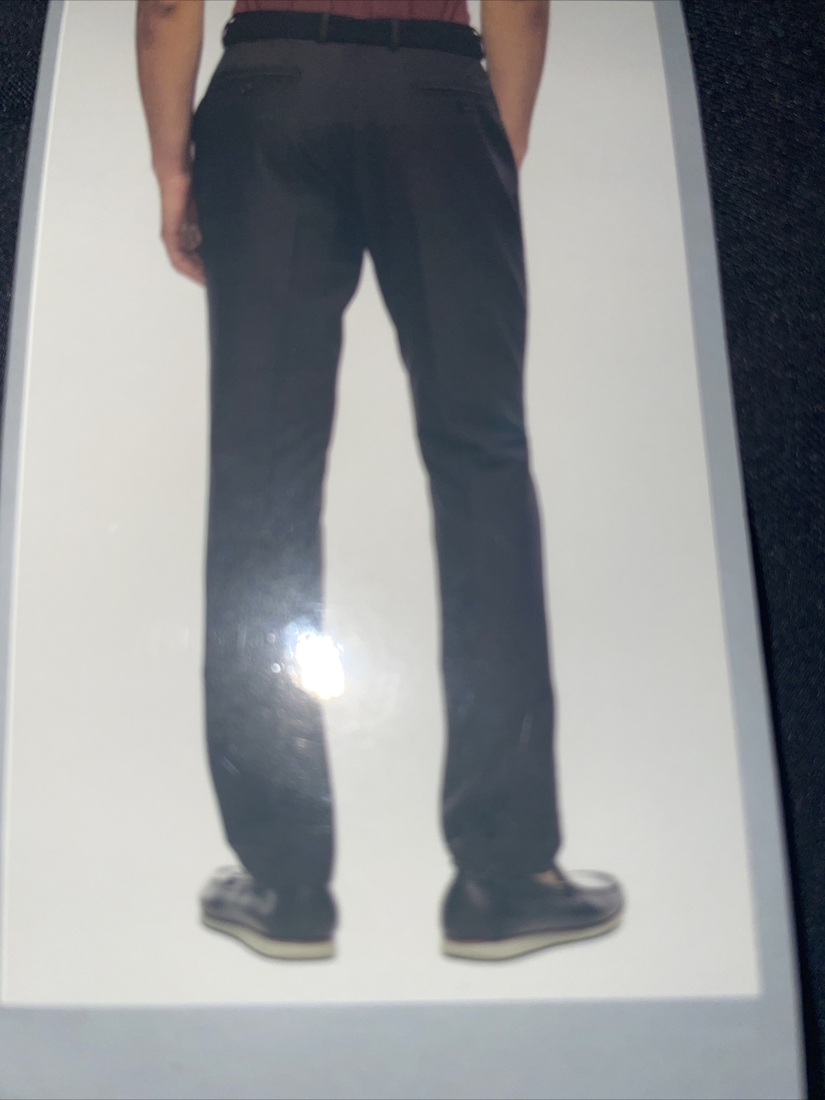 Men's Greg Norman Black 36 x 30 Performance Classic Pants