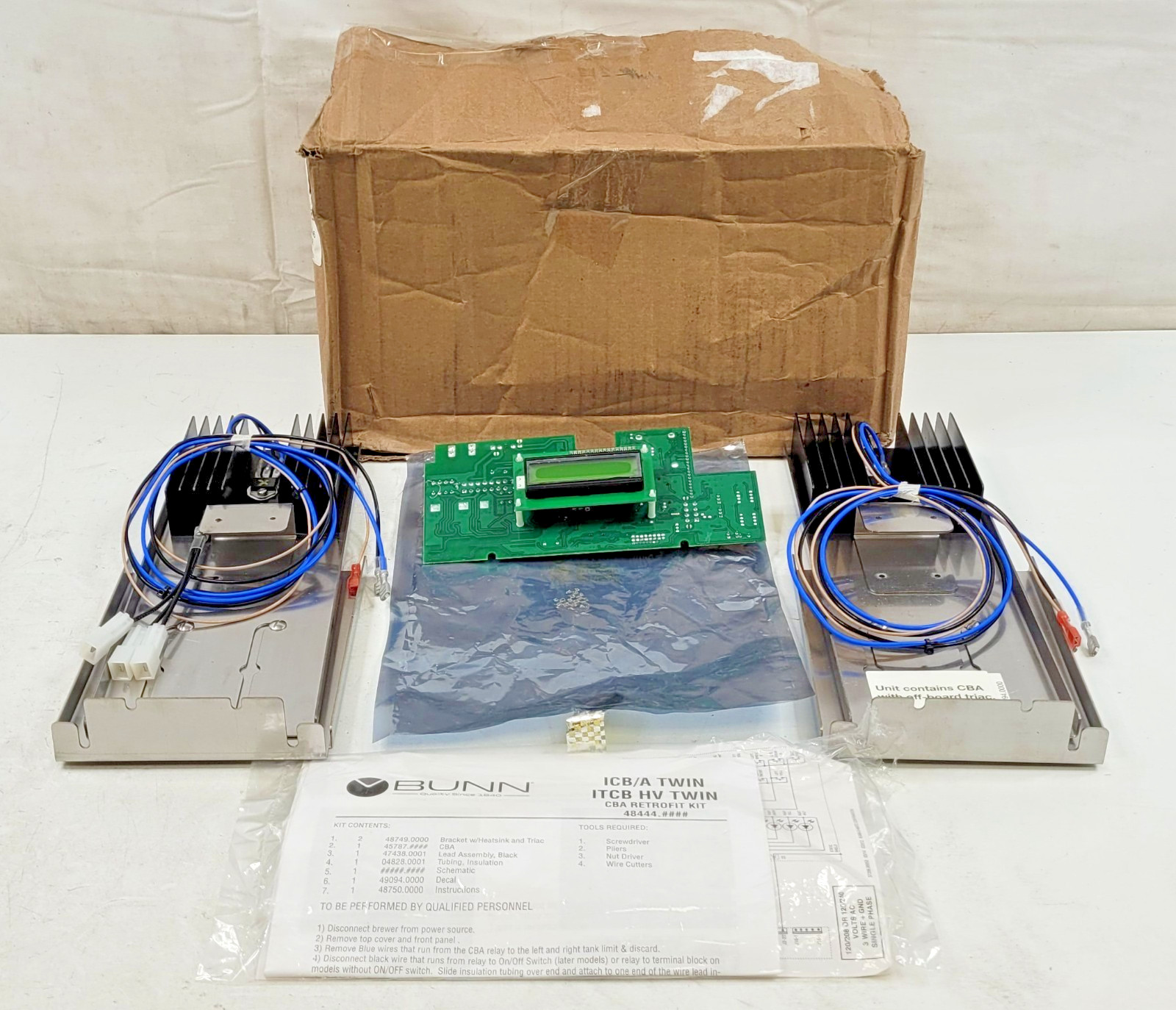 Bunn 48444.0000 Triac Retrofit Kit, Infusion Twin NEW!