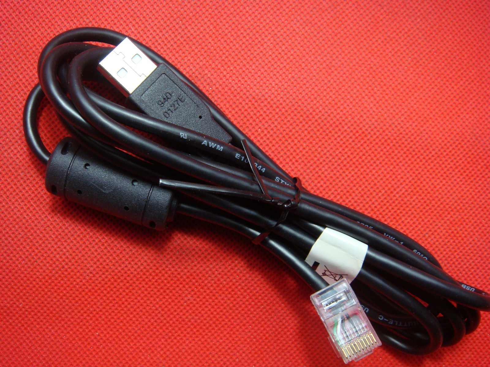 Genuine APC RJ-45 to USB UPS Battery Backup DATA Interface Cable 940-0127E