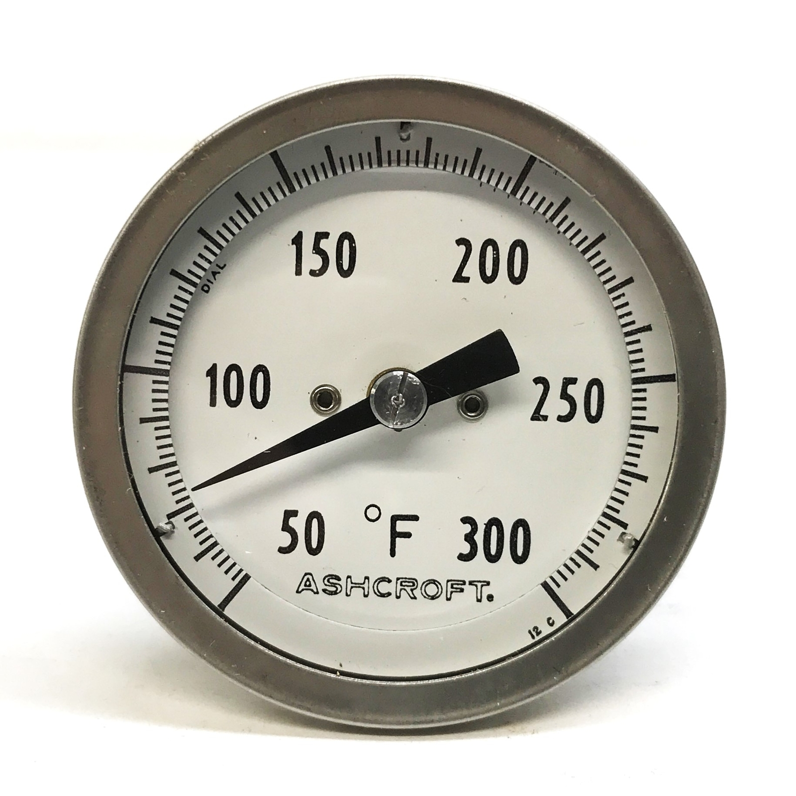 ?Ashcroft Bimetal Thermometer 20EL60R025 NOS