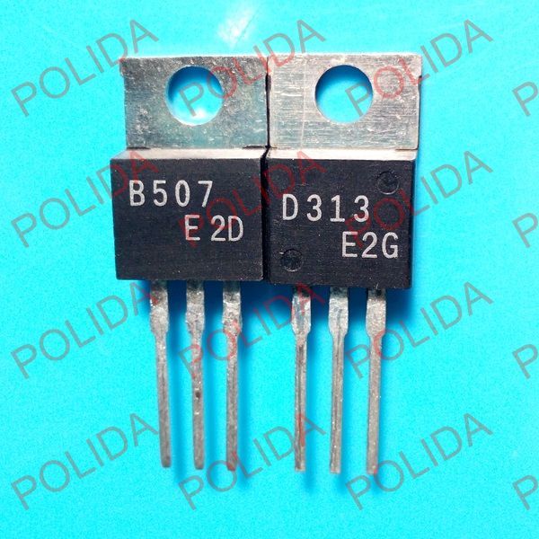 5pairs OR 10PCS Transistor SANYO TO-220 2SB507/2SD313 B507/D313