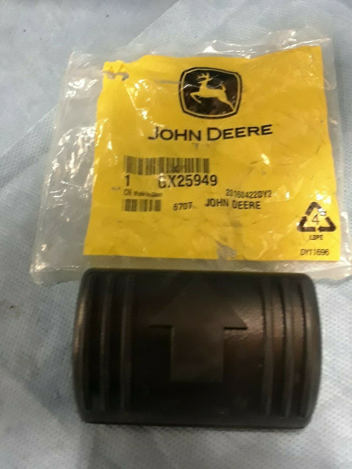 John Deere Original Equipment Forward Pedal Pad #GX25949