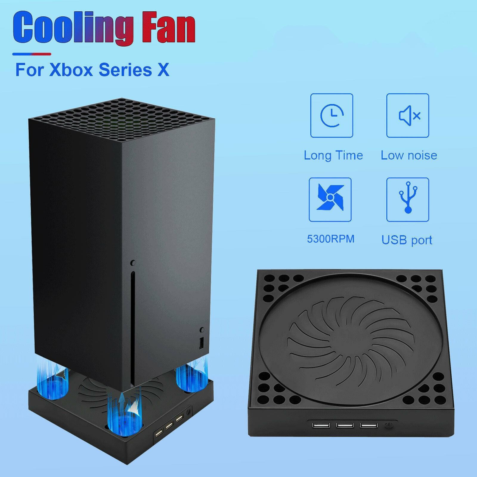 5V Type C Cooling Fan Vertical Stand USB Cooler For Xbox Series X Game Console D