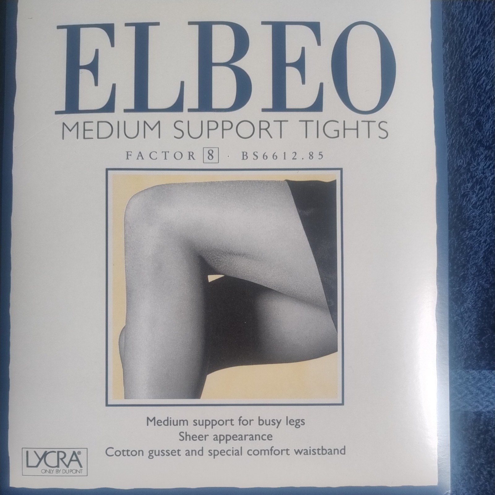Elbeo 20 Den Sheer Magic Factor 8 Tights, Size Medium in Haze