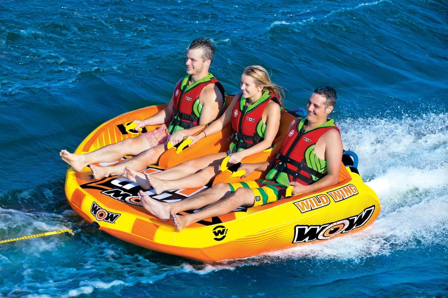 WOW Wild Wing3 Person Towable World of Sports Water Fun