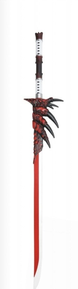 Monster Hunter  43" Rathalos Long Sword Dagger Weapon From 28”  1:1
