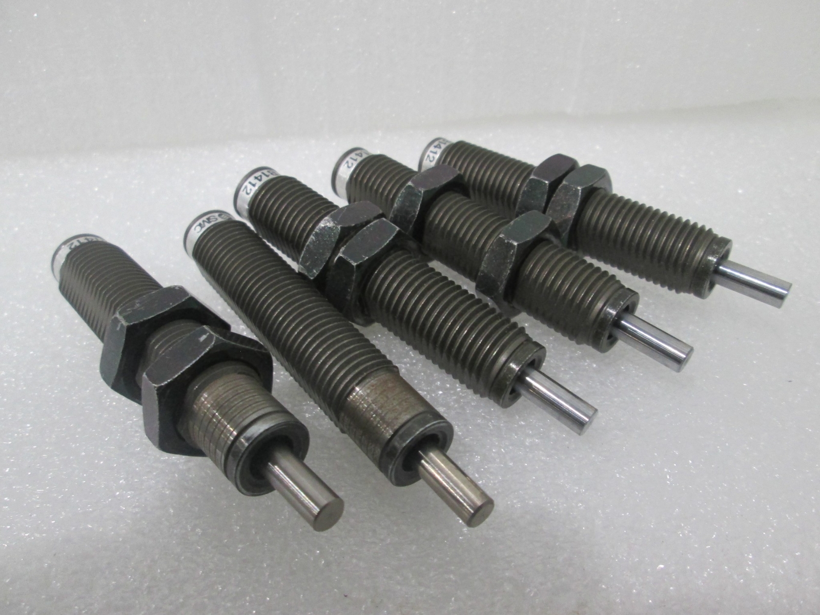 SMC, RB1412, Pneumatic Shock Absorber, New, Lot of 5