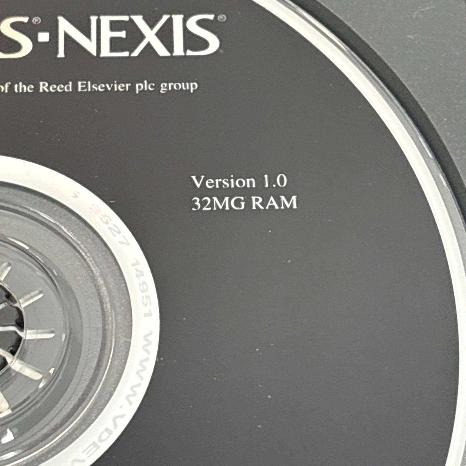 Lexis-Nexis LIS Technology Vision Version 1.0 32MG RAM (CD/1997)