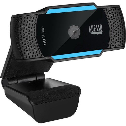 Adesso CyberTrack H5 1080P Webcam - 2.1 Megapixel - 30 fps - USB 2.0 - Auto Focu