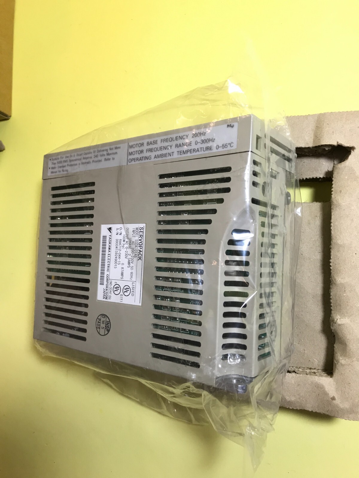 Yaskawa SERVOPACK SGDA-01AS Amplifier Controller NEW