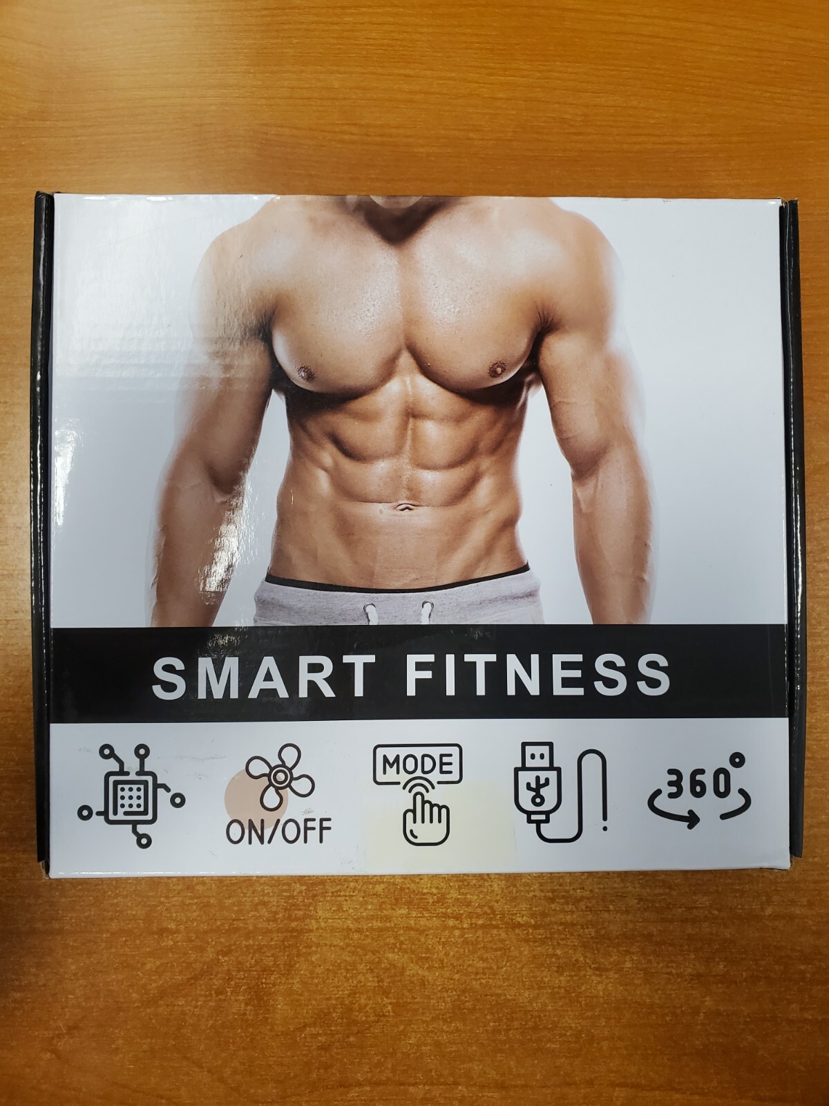 Autagpen Electric Muscle Toner Machine ABS Toning Belt Simulation Fat Burner E3E