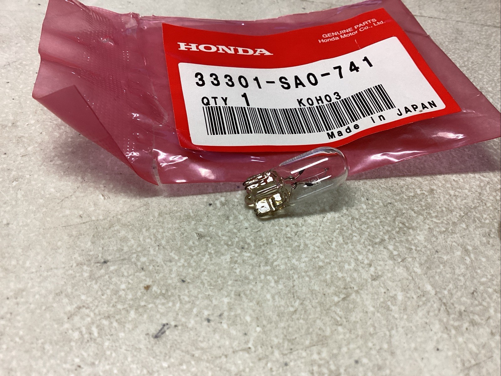 Honda Bulb 33301-SA0-741