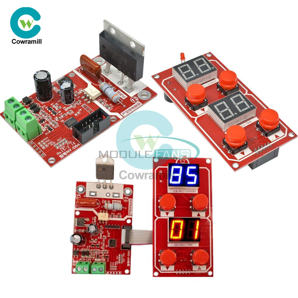 40A/100A NY-D04 Digital Display Spot Welding Machine Time Controller Panel Board