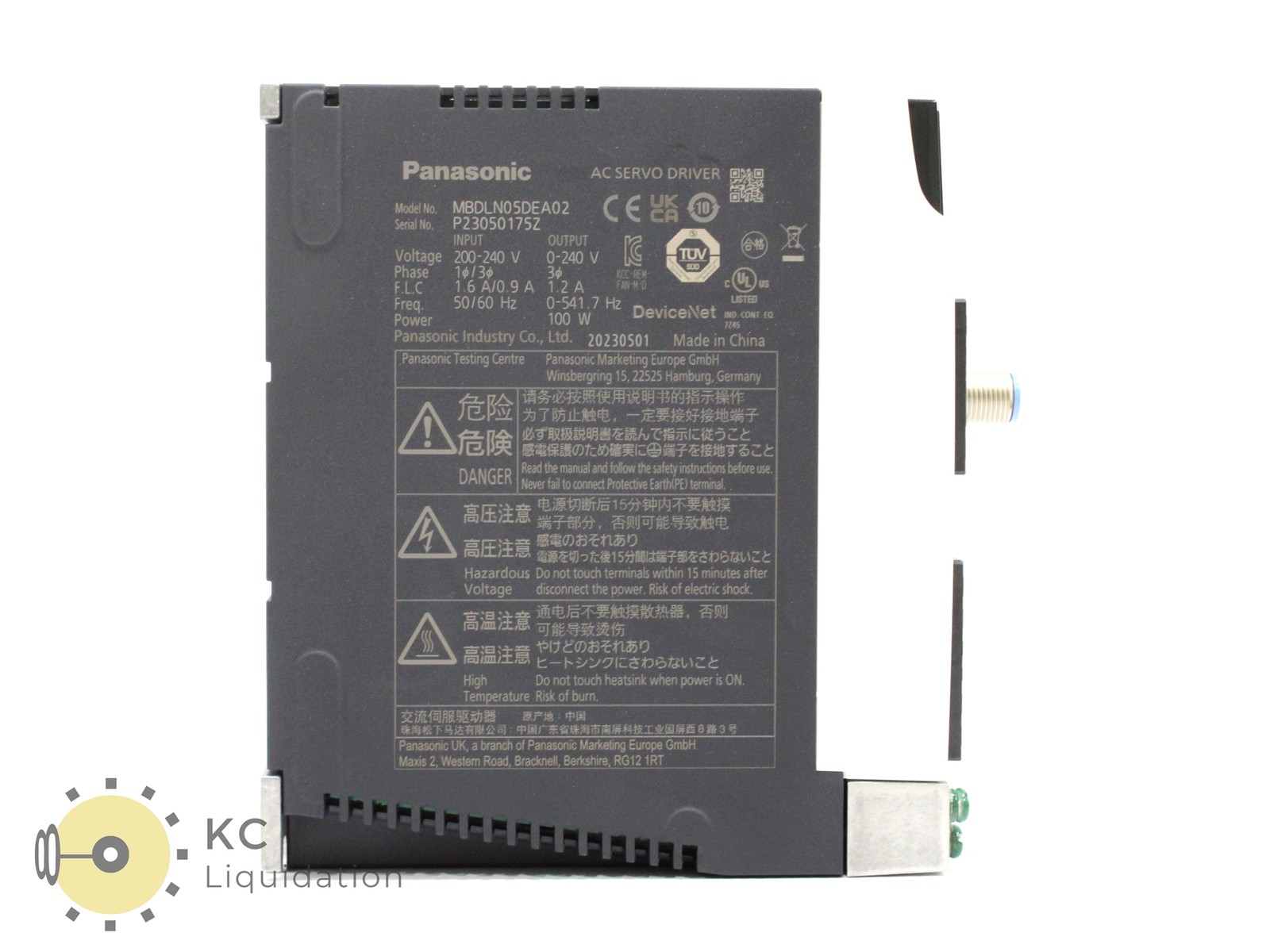 Panasonic AC Servo Driver MBDLN05DEA02