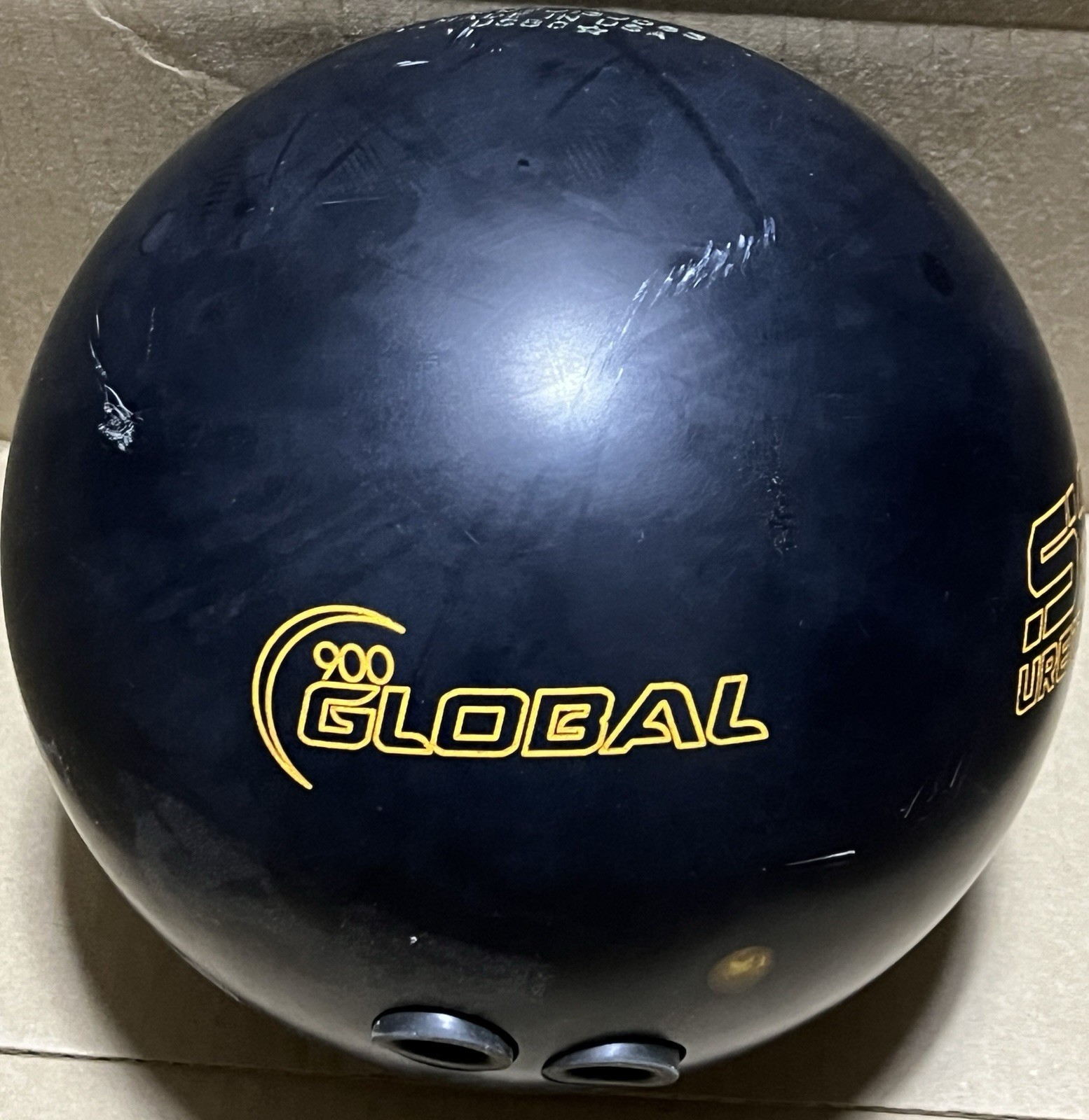 900 Global Zen U 15 lb Bowling ball Used Single Drill
