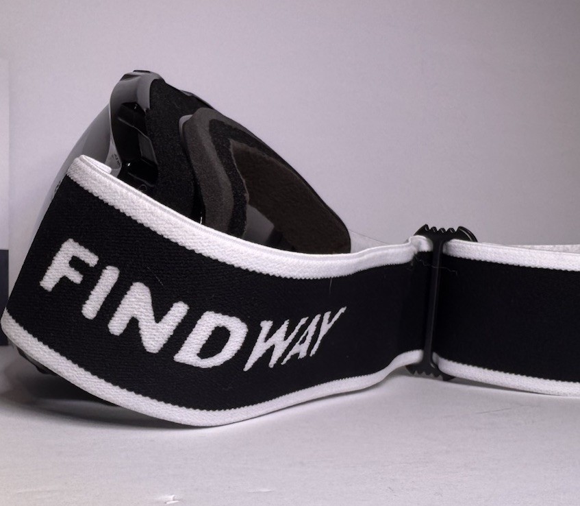 Findway Ski Goggles Anti-Fog Mirrored OTG Helmet Compatible UV400 Black Silver