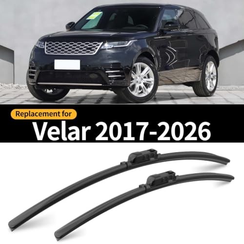 Front and Rear Windshield Wipers for Range 2017-2025 For Range Rover Velar