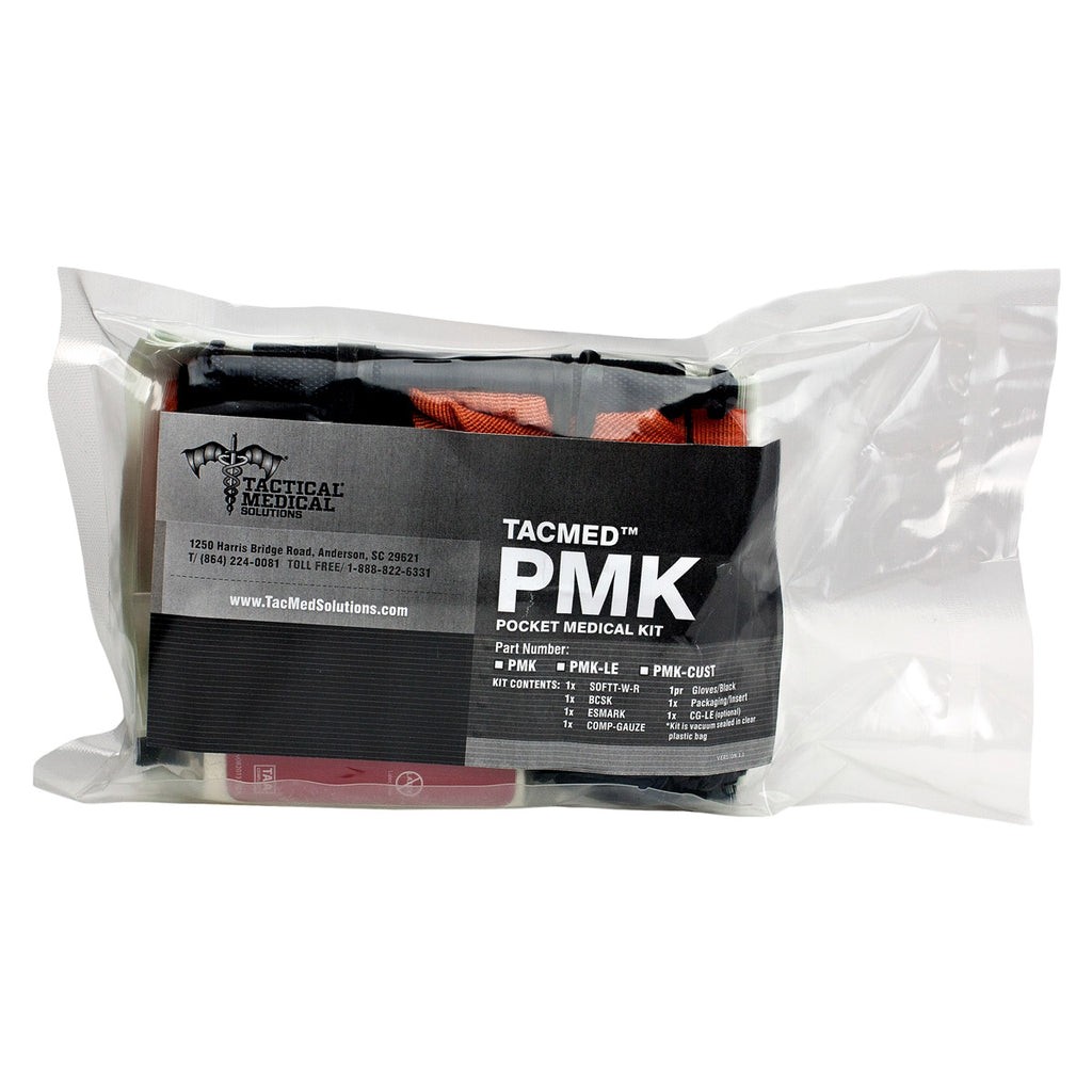 NEW TacMed Solutions - Pocket Medical Kit with Tourniquet - PMK