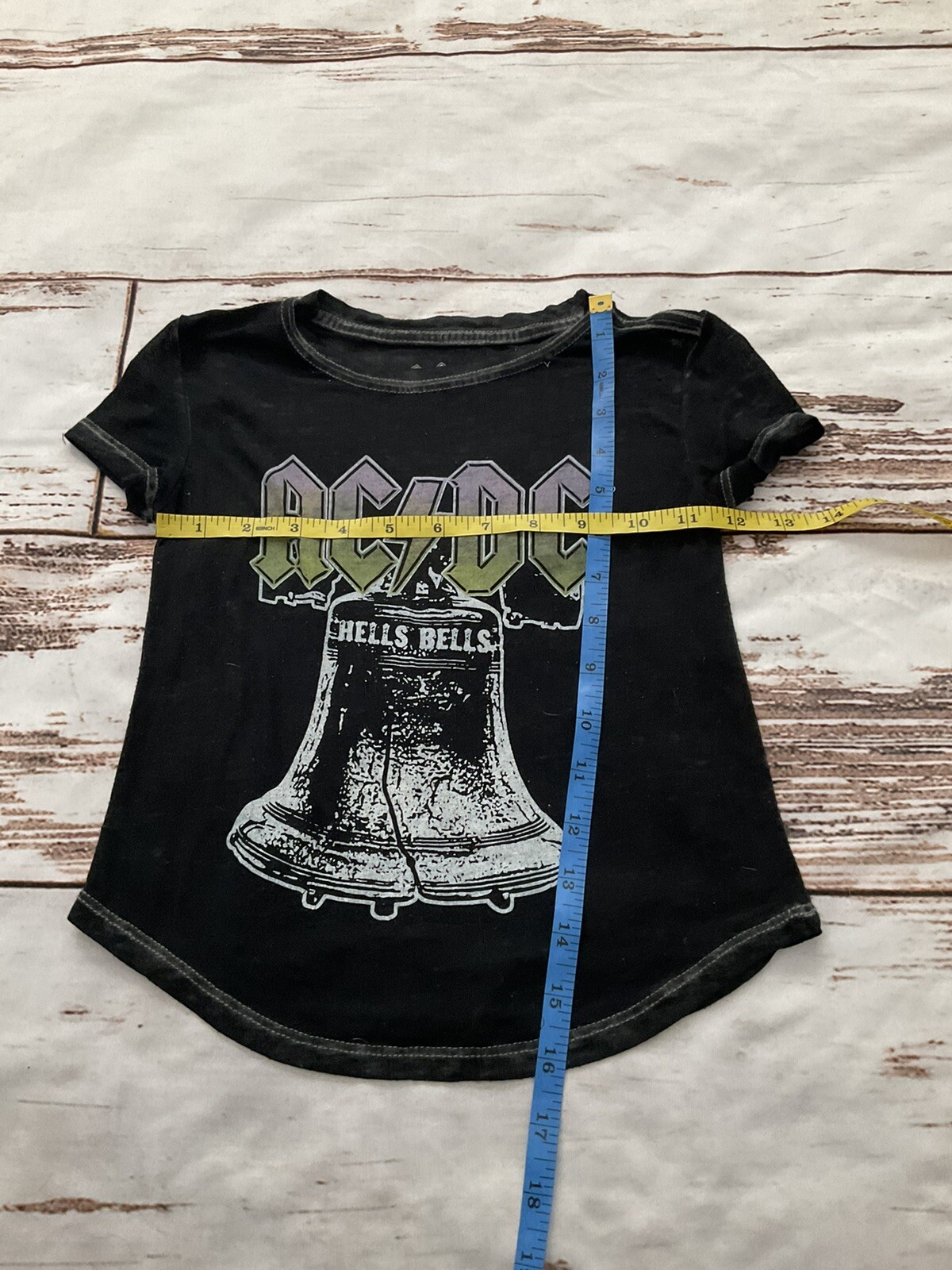 CHILDRENS AC/DC HELLS BELLS PAPER THIN TEE