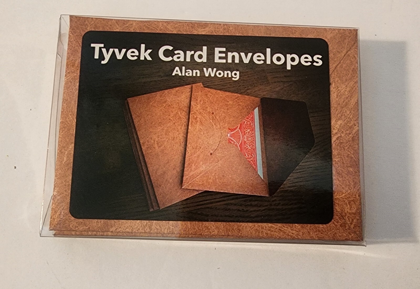 Tyvek Card Envelopes 10 pk. BROWN by Alan Wong- Trick