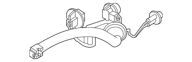 Genuine Nissan Socket & Wire 26551-3YU0A