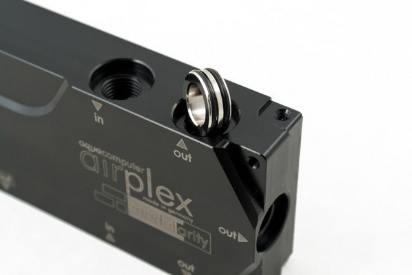 Aquacomputer 33501 Side or horizontal connector for airplex modularity system