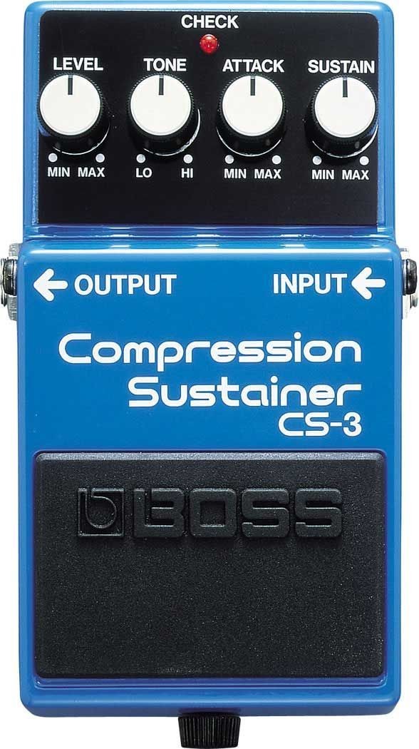 Boss CS-3 Compression Sustainer Pedal, Rich Sustain, Used