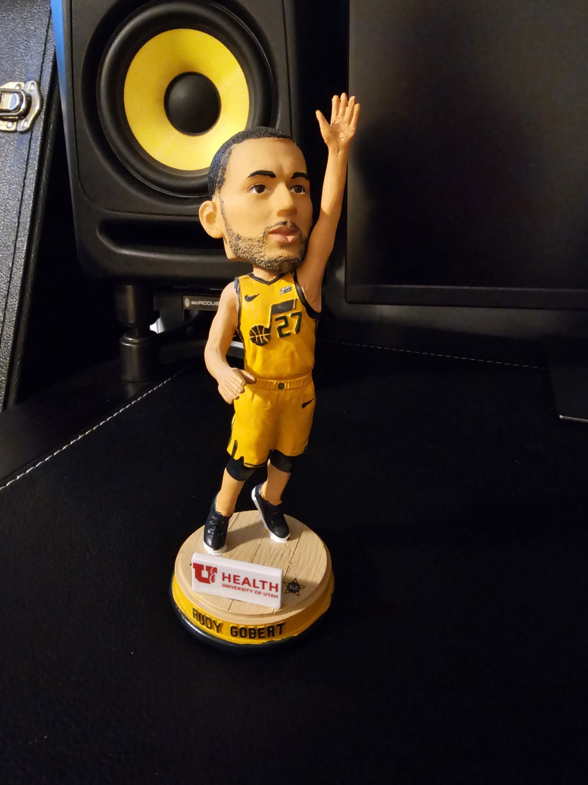 Rudy Gobert Blocking Bobblehead Bobble Arm