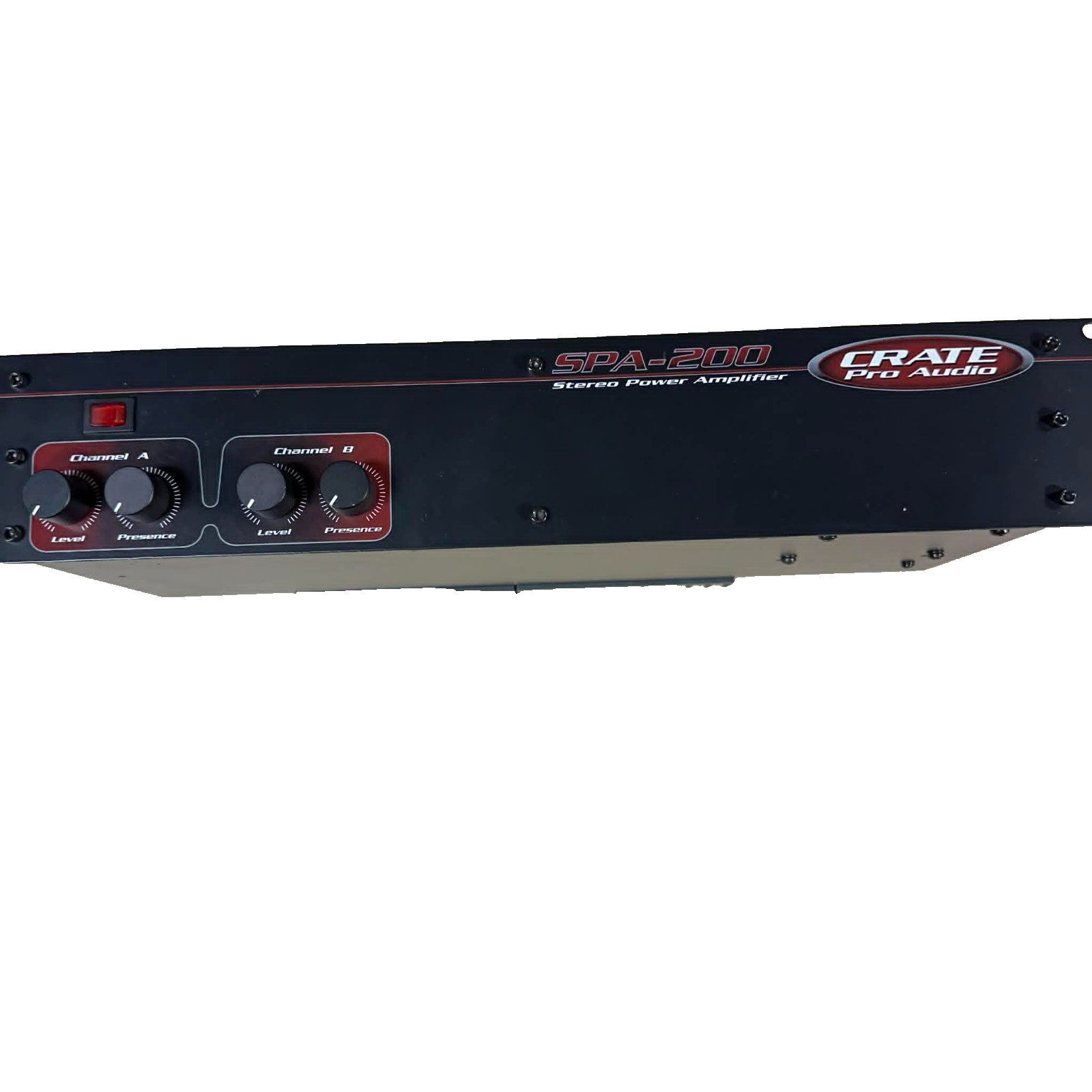 Crate Pro Audio SPA-200 Stereo Power Amplifier Vintage Tested   51026