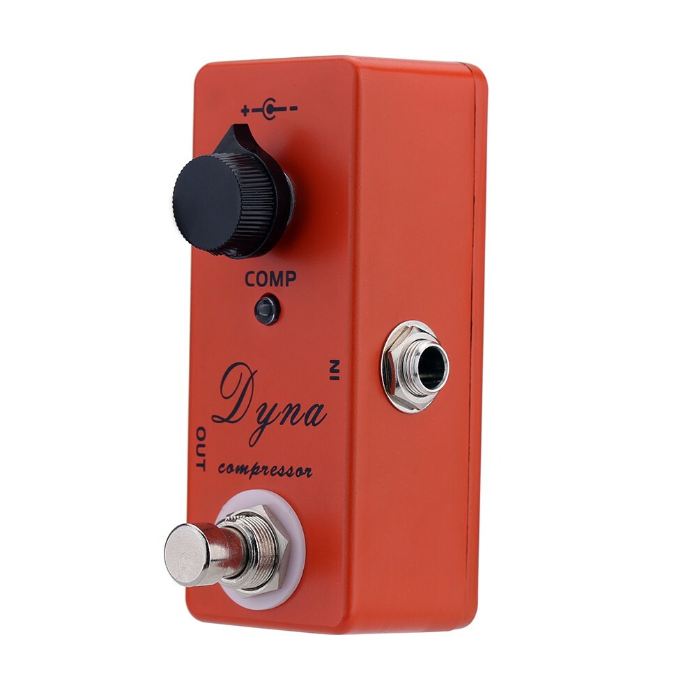 Mosky Dyna Compressor Processsor Electric Guitar Bass Effects Pedals True Bypass