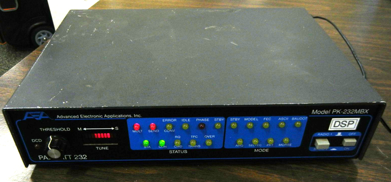 AEA PAKRATT Timewave PK-232MBX DSP Multi-Mode Data Controller Ham Radio TNC