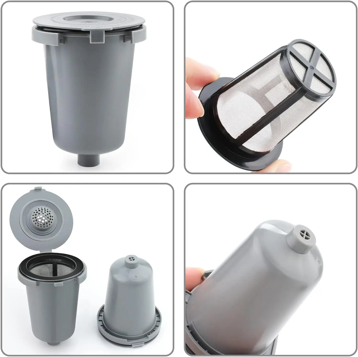 Reusable Filter Cup for Cuisinart #SS-RFC K Cup Home Barista Accessoire Cafe