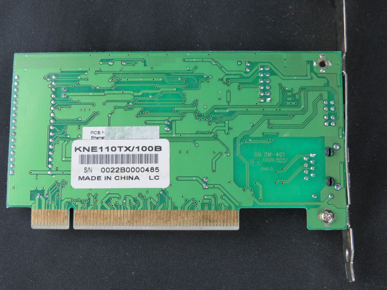 Kingston KNE110TX/100B PCI Ethernet Adapter - High Speed