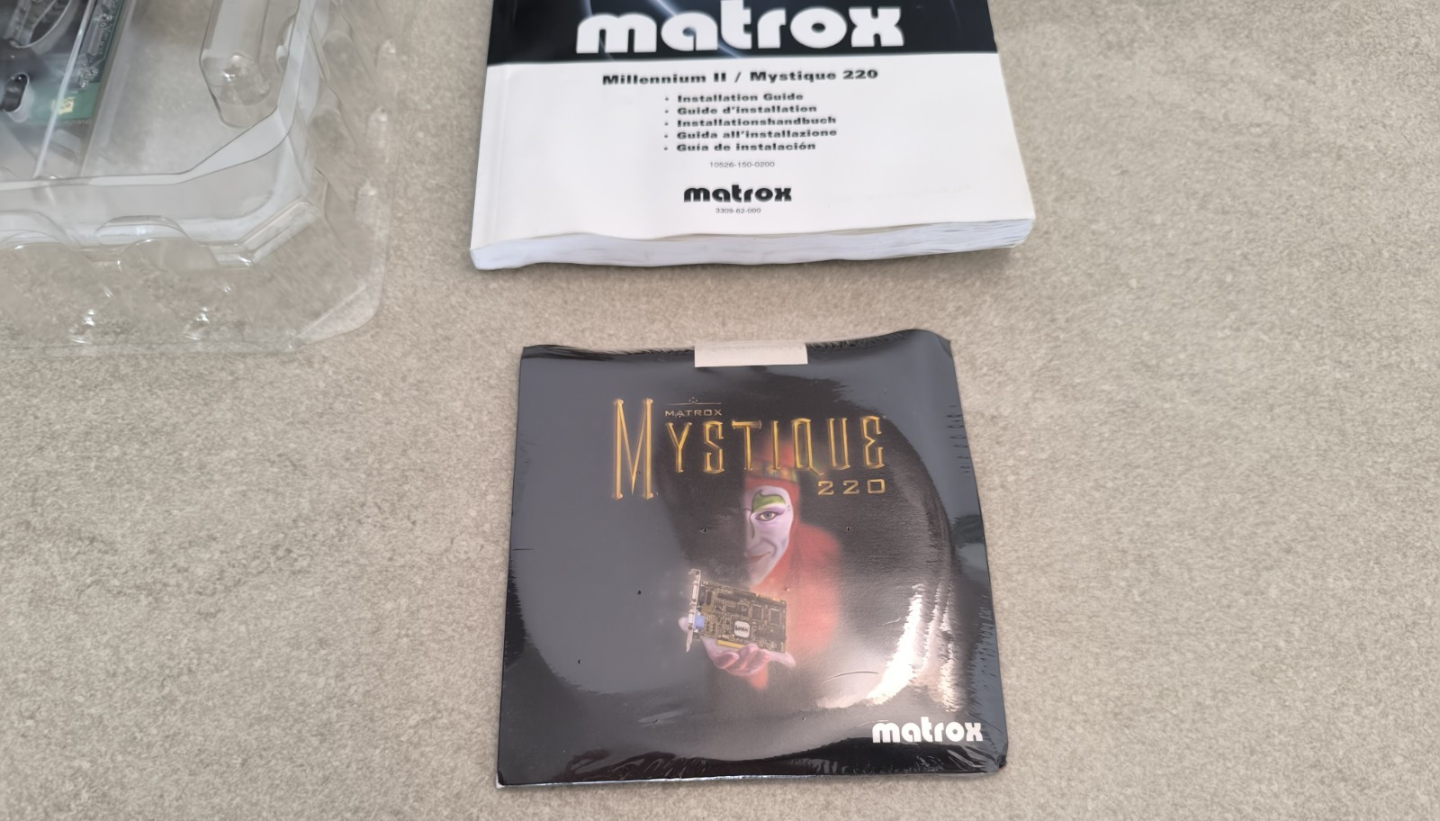 🔴Matrox Mystique 220 4Mb PCI[New & Box]
