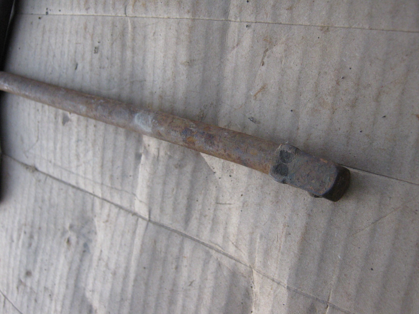 Original Antique Vintage Iron SNAP-ON Socket T-handle Spinner