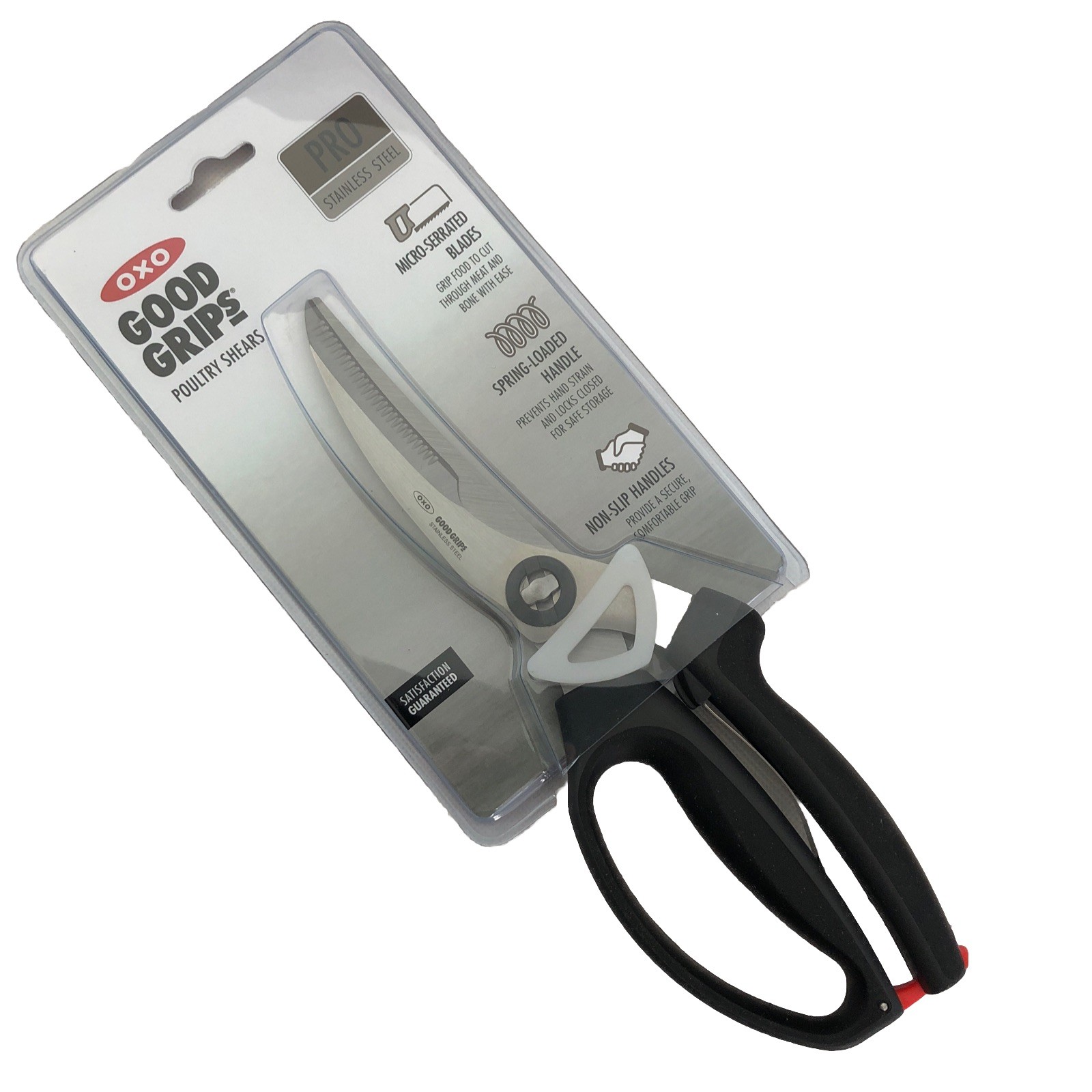 New OXO Good Grips Poultry Shears Kitchen Shears Black