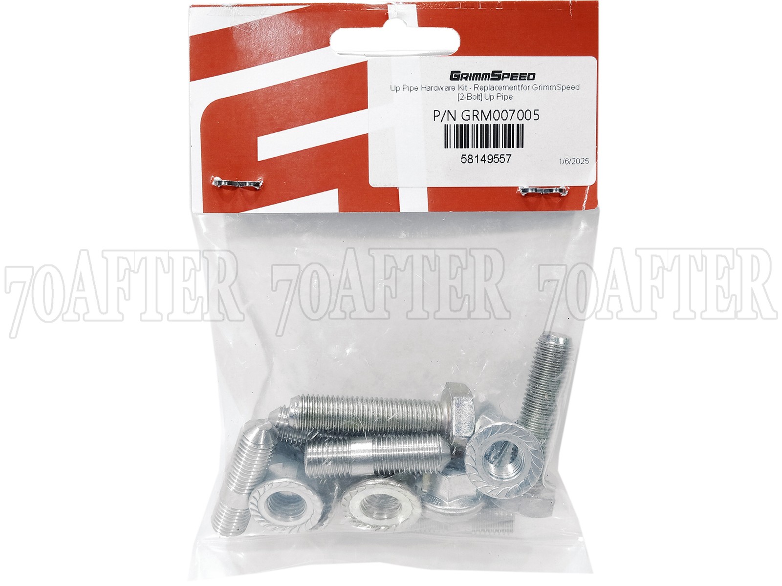GrimmSpeed Exhaust Up Pipe Studs Nuts Hardware for Subaru EJ Turbo